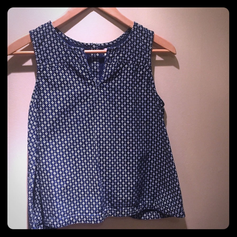 Madewell cropped tank